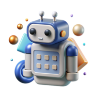 wonderful artistic Robot Silhouette with Calendar Icon Transparent for Scheduling genuine png