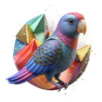 extraordinary classic Rosella Silhouette Australian Parrot Transparent original png