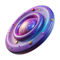 vibrant rustic Rotating Galaxy Disk Isolated for Scientific Visualization professional png