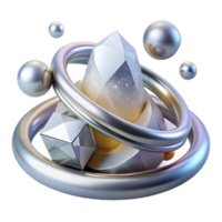 dramatic modern Silver Ring Stackable Design Transparent for Minimalist Fashion genuine png