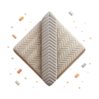 serene rustic Simple Herringbone Line Pattern Cutout for Minimalist Projects professional png