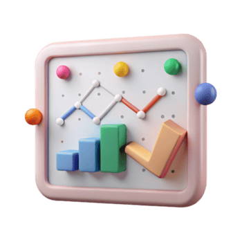 straordinario minimalista semplice linea grafico trasparente per sito web analitica alto qualità png