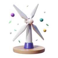 impressive creative Single Wind Turbine Farm Transparent for Renewable Energy Icons high resolution png