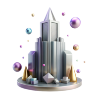 magnificent artistic Skyscraper Silhouette Transparent for Architectural Designs high quality png
