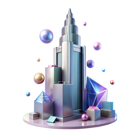 wonderful minimalist Skyscraper Silhouette Transparent for Design Elements png