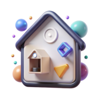stunning contemporary Smart Home Automation System Icon Transparent for Iot high quality png