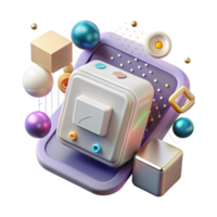 dramatic contemporary Smart Home Device Automation Hub Transparent for Iot Projects png