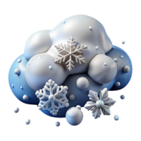 beautiful minimalist Snowfall Effect Cutout for Winter Designs original png