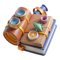 extraordinary classic Stack of Books and Globe Transparent for Global Education professional png