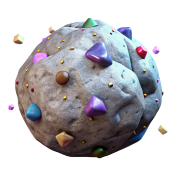 vibrant rustique pierre texture pbr Matériel pour Jeu développement transparent haute résolution png