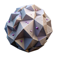 dramatic artistic Stone Texture Polygonal for Low Poly Graphics Isolated authentic png