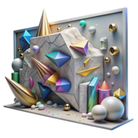 elegant abstract Street Art Mural Graffiti Transparent Background genuine png