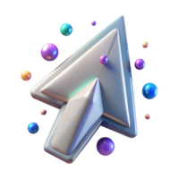 impressive vintage Transparent Arrow Navigation Icon for Futuristic Hud Design high resolution png