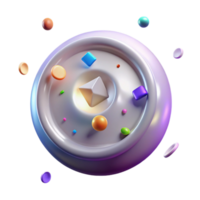 dramatic modern Transparent Back Button Isolated for Mobile App Ui original png