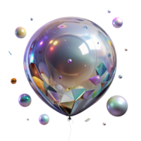 impressive abstract Transparent Balloon Light Reflection for Shiny Surface high resolution png