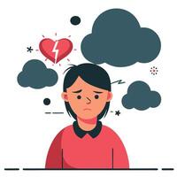 Overthinking A Maze of Mental Overanalysis vector