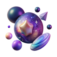 extraordinary abstract Abstract Galaxy Gradients Isolated for Creative Overlays png