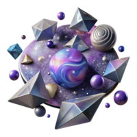 magnificent rustic Abstract Galaxy Pattern Cutout for Textile Design professional png
