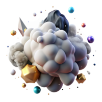 impressive modern Abstract Smoke Texture Billowing Clouds Cutout for Atmospheric Effects authentic png
