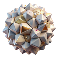 serene modern Abstract Voronoi Texture Isolated for Textile Design high quality png
