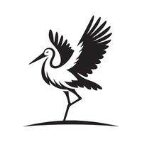 Treecreep Black Silhouette for Designers vector