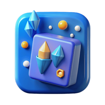 elegante moderno azul ui botón icono transparente antecedentes para web diseño png