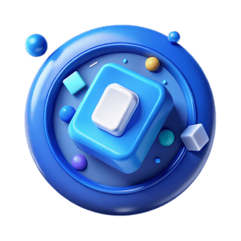 hermosa rústico azul ui botón icono transparente antecedentes para web diseño auténtico png