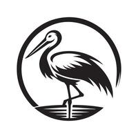 Creative Treecreep Bird Silhouette Set vector