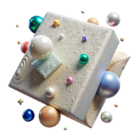 vibrant contemporary Canvas Texture with Gesso Primed Surface Transparent for Painting Tutorials high resolution png