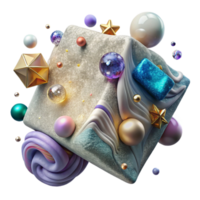 stunning minimalist Canvas Texture with Texture Paste 3d Effect Isolated for Mixed Media Art high quality png