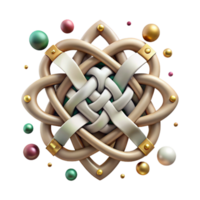 wonderful modern Celtic Knotwork Design Cutout for Cultural Graphics genuine png