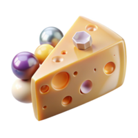 extraordinary artistic Cheese Wedge Dairy Product Cutout for Cheese Shop Websites exclusive png