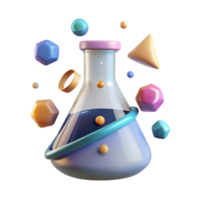 wonderful rustic Chemistry Flask Cutout Isolated for Science Projects high resolution png