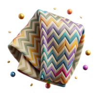 stunning classic Chevron Fabric Texture Zigzag Pattern Isolated detailed png