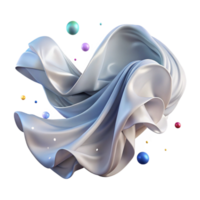 beautiful classic Chiffon Fabric Texture Sheer Flowing Transparent exclusive png