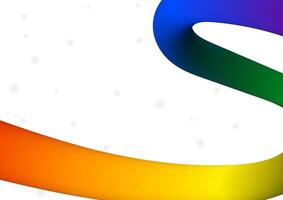 Digital wave gradient white background. Futuristic fluid wave and liquid concept. Design for line technology connect internet colorful digital abstract gradient. vector