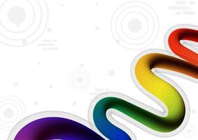 Digital wave gradient white background. Futuristic fluid wave concept. Design for line technology wireframe connect internet colorful abstract. vector
