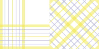 Modern Checkered Textile Fabric Pattern vector