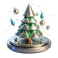 vibrant rustic Christmas Tree Stand Metal Base Support Transparent Background png