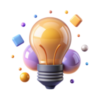 extraordinary rustic Lightbulb Icon Transparent for Idea Generation high quality png