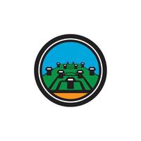 A logo for a company that makes electronic components vector