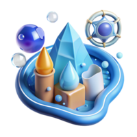 dramatic classic Water Management Strategies Icon Transparent for Sustainable Development detailed png
