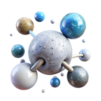 extraordinary abstract Water Molecule Structure H2o Science Isolated for Educational Graphics genuine png