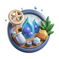 stunning modern Water Pollution Prevention Symbol Icon Isolated for Environmental Campaigns authentic png