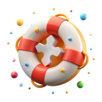 serene rustic Water Rescue Lifeguard Symbol Isolated for Emergency Services high quality png