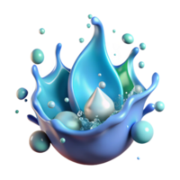 extraordinary classic Water Splash Refreshing Cool Drops Cutout for Summertime Ads high resolution png
