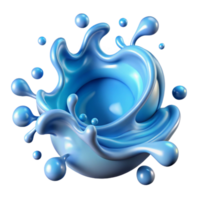 serene abstract Water Splash Ripple Pattern Cutout for Background Textures high resolution png