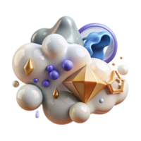 impressive vintage Weather Icon Pack Transparent Background for Easy Use professional png