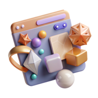 magnificent contemporary Web Ui Elements Cutout for Website Development genuine png