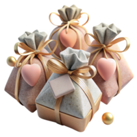 serene modern Wedding Favors Personalized Gifts for Guests Isolated for Event Planning Inspiration original png